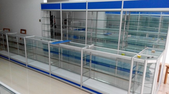 藥店展櫃